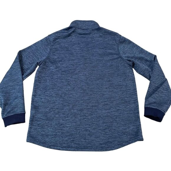 Under Armour 1/4 Zip Pullover Men’s Size Medium Blue Loose Fit Coldgear Fitness - Picture 5 of 5